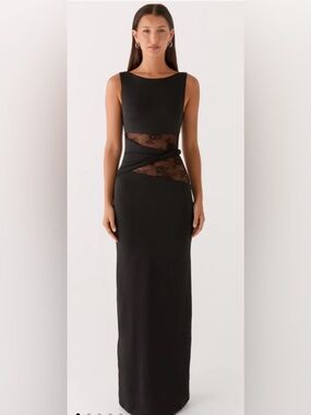Peppermayo Karma Maxi Dress - Black